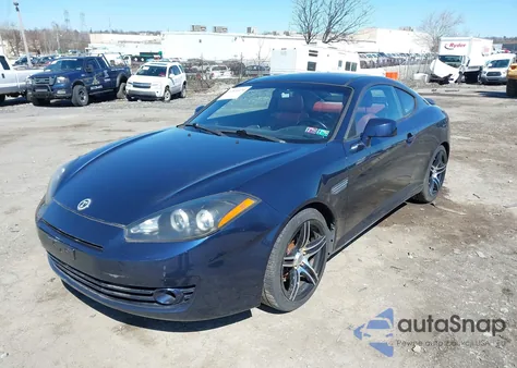 2008 Hyundai Tiburon Gt/Gt Limited/Se z USA, uszkodzony, nr VIN KMHHN66F48U287877